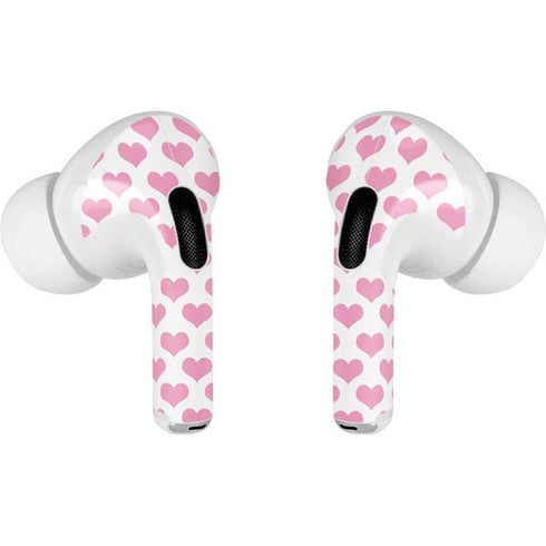 Plush Pink Hearts AirPods Pro 2nd Gen Skin