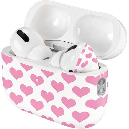 Plush Pink Hearts AirPods Pro 2nd Gen Skin