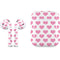 Plush Pink Hearts Apple AirPods 2 Skin