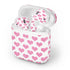 Plush Pink Hearts Apple AirPods 2 Skin