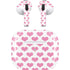 Plush Pink Hearts Apple AirPods (3rd Gen 2021) Skin