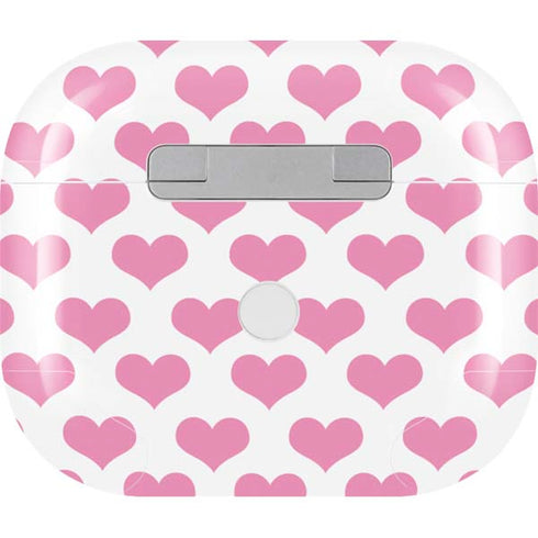 Plush Pink Hearts Apple AirPods (3rd Gen 2021) Skin