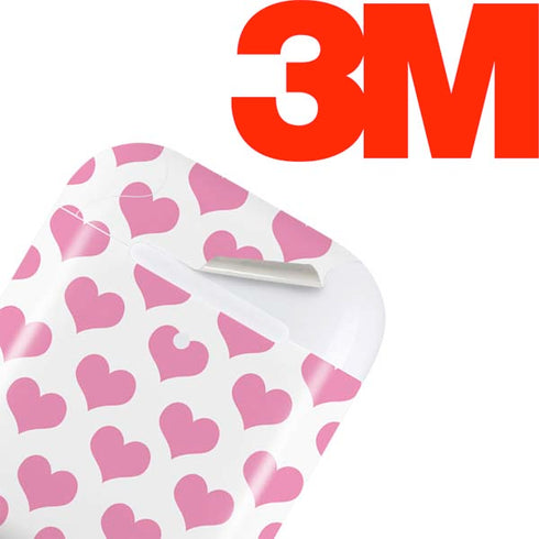 Plush Pink Hearts Apple AirPods Skin