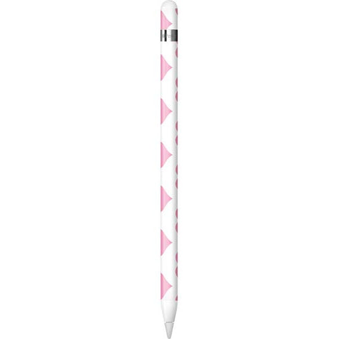Plush Pink Hearts Apple Pencil (1st Gen, 2017) Skin