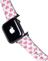 Plush Pink Hearts Apple Watch Band 42-44mm