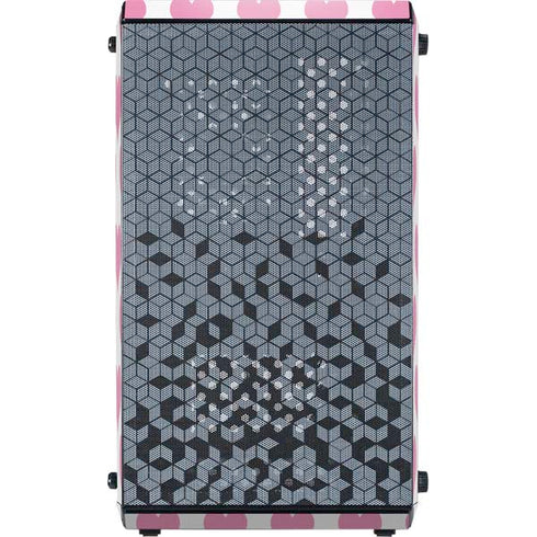 Plush Pink Hearts Cooler Master MasterBox Q300L Mini Tower Skin