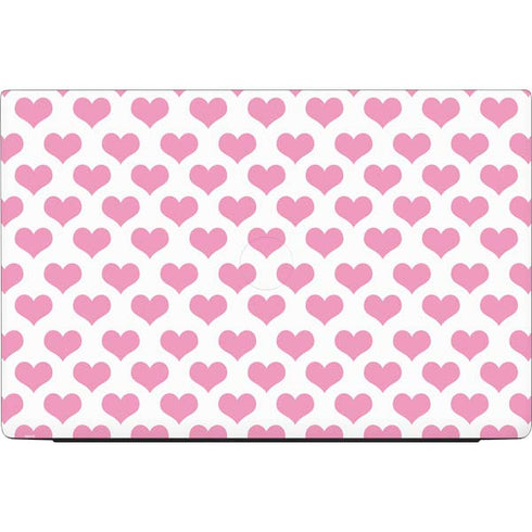 Plush Pink Hearts Dell Vostro Skin