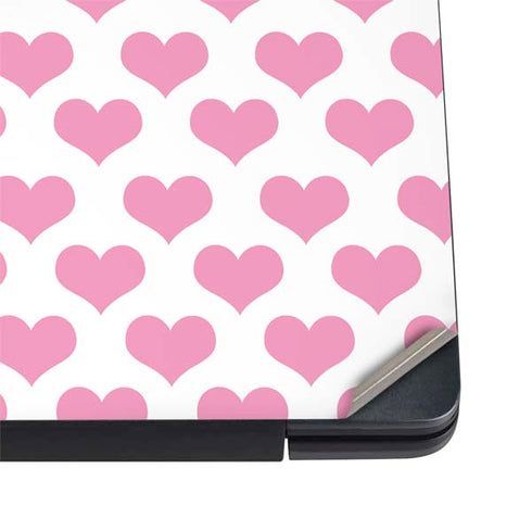 Plush Pink Hearts Dell Vostro Skin