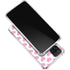 Plush Pink Hearts Galaxy A12 Clear Case
