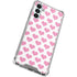 Plush Pink Hearts Galaxy A14 5G Clear Case
