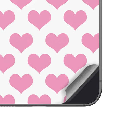 Plush Pink Hearts Galaxy A14 5G Skin