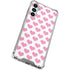 Plush Pink Hearts Galaxy A15 5G Clear Case