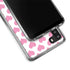 Plush Pink Hearts Galaxy A21 Clear Case
