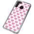 Plush Pink Hearts Galaxy A21 Clear Case