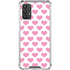 Plush Pink Hearts Galaxy A32 5G Clear Case
