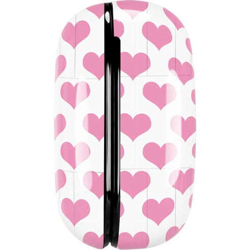 Plush Pink Hearts Galaxy Buds Live Skin