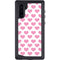 Plush Pink Hearts Galaxy Note 10 Waterproof Case