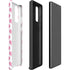 Plush Pink Hearts Galaxy Note20 5G Pro Case