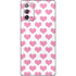 Plush Pink Hearts Galaxy Note20 5G Skin