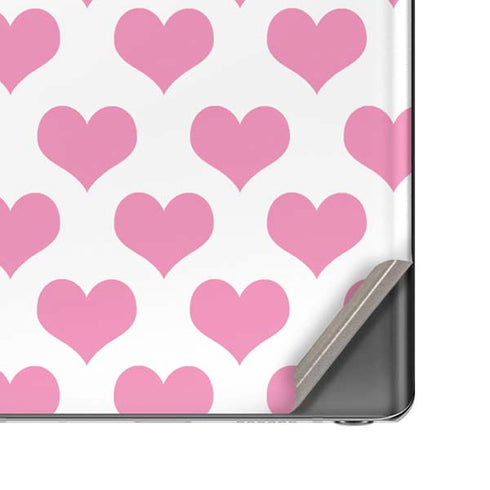 Plush Pink Hearts Galaxy Note20 5G Skin