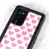 Plush Pink Hearts Galaxy Note20 5G Waterproof Case