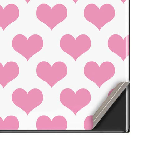 Plush Pink Hearts Galaxy Note20 Ultra 5G Skin