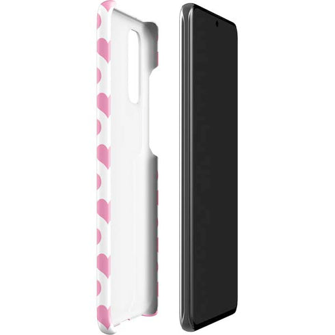 Plush Pink Hearts Galaxy S20 Lite Case