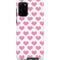Plush Pink Hearts Galaxy S20 Plus Pro Case
