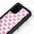 Plush Pink Hearts Galaxy S20 Plus Waterproof Case