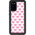 Plush Pink Hearts Galaxy S20 Waterproof Case