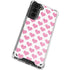 Plush Pink Hearts Galaxy S21 5G Clear Case