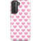 Plush Pink Hearts Galaxy S21 5G Pro Case