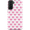 Plush Pink Hearts Galaxy S21 Plus 5G Pro Case