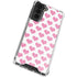 Plush Pink Hearts Galaxy S22 Clear Case