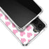 Plush Pink Hearts Galaxy S22 Clear Case