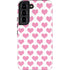 Plush Pink Hearts Galaxy S22 Pro Case