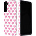 Plush Pink Hearts Galaxy S22 Pro Case