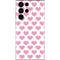 Plush Pink Hearts Galaxy S22 Ultra Skin