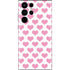 Plush Pink Hearts Galaxy S22 Ultra Skin