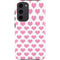 Plush Pink Hearts Galaxy S23 Plus Pro Case