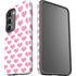 Plush Pink Hearts Galaxy S23 Plus Pro Case