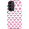 Plush Pink Hearts Galaxy S23 Pro Case