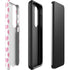 Plush Pink Hearts Galaxy S23 Pro Case