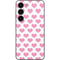 Plush Pink Hearts Galaxy S23 Skin