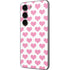 Plush Pink Hearts Galaxy S23 Skin