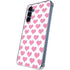 Plush Pink Hearts Galaxy S24 Clear Case