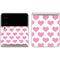 Plush Pink Hearts Galaxy Z Flip3 5G Skin