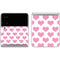 Plush Pink Hearts Galaxy Z Flip4 5G Skin