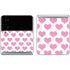 Plush Pink Hearts Galaxy Z Flip4 5G Skin