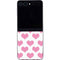 Plush Pink Hearts Galaxy Z Flip5 5G Skin